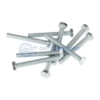 фото Болт шестигранный DIN 933, 6х50 короб (20 шт/уп) KRANZ