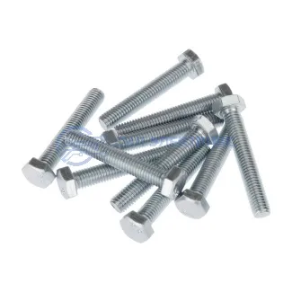 фото Болт шестигранный DIN 933, 8х55 короб (20 шт/уп) KRANZ