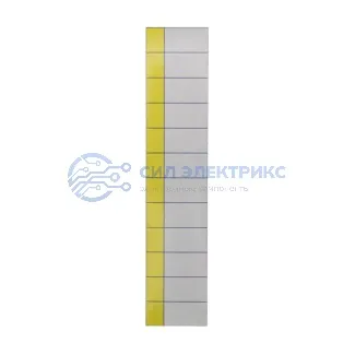 фото Наклейка маркировочная таблица 12 модулей (50х216 мм) REXANT