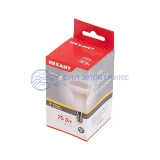 фото Лампа светодиодная Рефлектор R50 9,5Вт 808Лм E14 AC 150-265В 2700K теплый свет REXANT