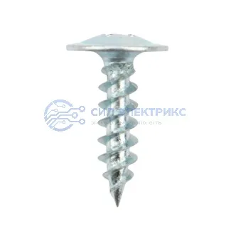 фото Саморез с прессшайбой ПШС острый 4,2х16, пакет (1000 шт/уп) KRANZ