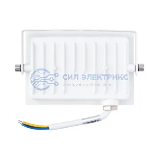 фото Прожектор светодиодный СДО 30Вт 2400Лм 5000K нейтральный свет, белый корпус