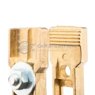 фото Зажим «крокодил» 315 А 170 мм для сварки (латунь) САТУРН Профи РОССИЯ