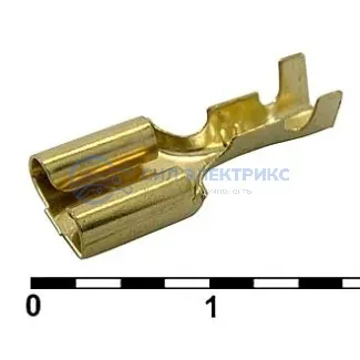 фото Клемма ножевая неизолированная DJ626-6.3C