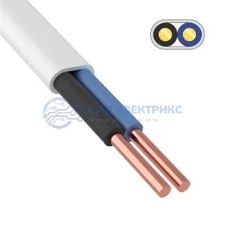 фото Провод ПБВВ/ПУСП 2x2,5 мм² 100 м ГОСТ 26445-85, ТУ 3551-021-38229892-2017