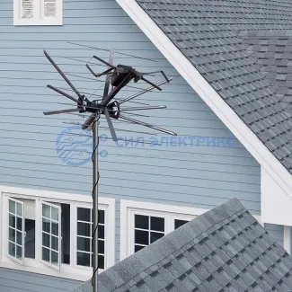 фото ТВ антенна наружная «Активная» для цифрового ТВ DVB-T2, RX-401 REXANT