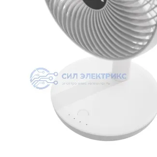 фото Вентилятор настольный USB, белый, 6 Вт