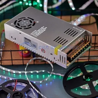 фото Источник питания Slim 12V DC 33,4A 400W с разъемами под винт (IP20) REXANT