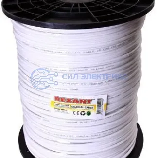 фото Кабель ККСВ-В+2х0,5 мм, 305 м, белый, REXANT
