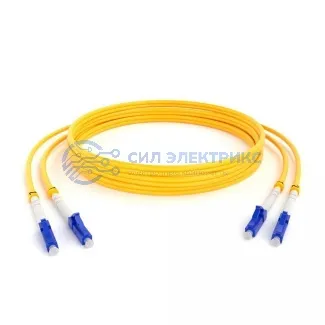 фото Патч-корд оптический (SM), 9/125 (OS2), LC/UPC-LC/UPC, 3мм (Duplex), LSZH, 2м