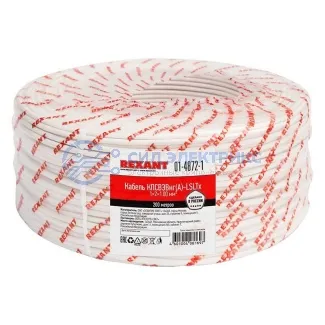 фото Кабель для пожарной сигнализации КПСВЭВнг(А)-LSLTx 1x2x1,00мм², бухта 200м REXANT