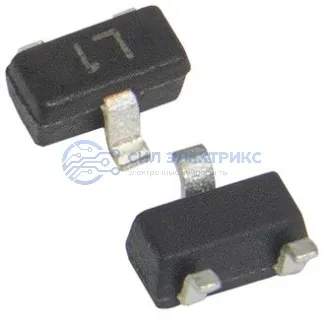 фото Диод Шоттки BAT54T, 0,2 А, 30 В, корпус SOT-23