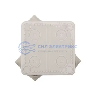 фото Коробка распределительная наружного монтажа с откидной крышкой 100х100х50 мм, IP54 REXANT