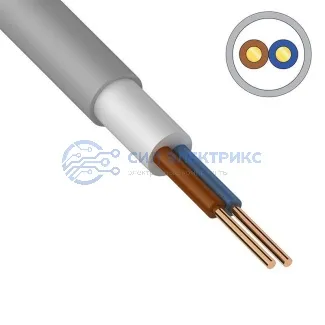 фото Кабель силовой медный NUM-O 2x1,5 мм² 100 м ГОСТ 31996-2012, ТУ 3520-015-38229892-2015