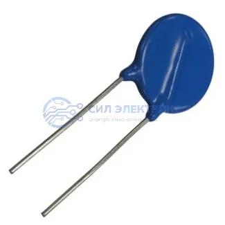 Варистор 20K821, 820 В, 510 В AC, 20 мм фото Варистор 20K821, 820 В, 510 В AC, 20 мм