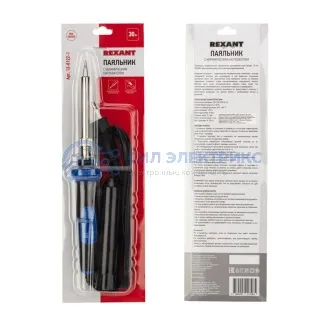 фото Паяльник с керам. нагревателем, серия ПРОФИ, 30Вт, 230В, блистер REXANT