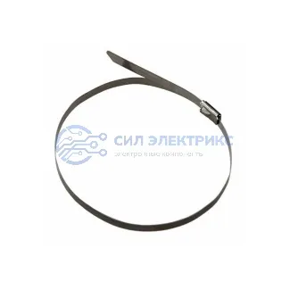 фото Хомут стальной 100x4,6мм (100 шт/уп) REXANT