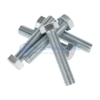 фото Болт шестигранный DIN 933, 16х80 пакет (10 шт/уп) KRANZ