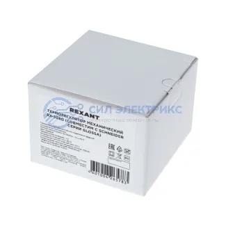 фото Терморегулятор механический RX-308G бежевый (совместим с Schneider серии Glossa, Atlas, Sedna, W59) REXANT