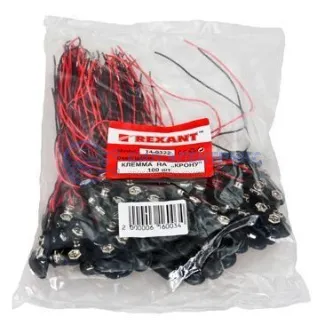 фото Клемма на крону FD-2221 9V REXANT