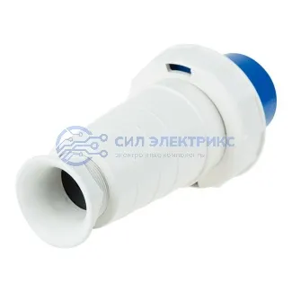 фото Розетка силовая Вилка 033 переносная 2Р+РЕ 63А 220В IP67 REXANT