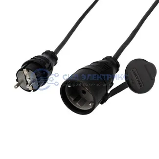 фото Удлинитель-шнур REXANT КГ 3х1.5, 30 м, морозостойкий, с/з, 16 А, 3500 Вт, IP44 (Сделано в России)