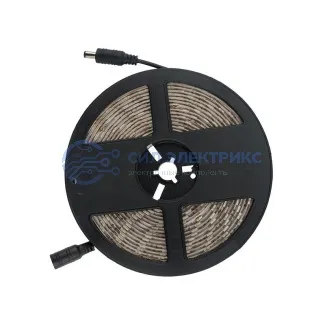 фото LED лента 5м 24 В, 10 мм, IP65, SMD 5050, 60 LED/m, цвет свечения теплый белый (3000 К) LAMPER