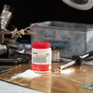 фото Флюс для пайки, БУРА, 100г, банка REXANT