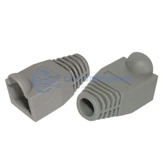 фото Колпачок защитный для штекера 8Р8С (RJ-45), серый, 2шт. REXANT