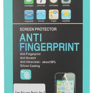 фото Пленка защитная глянцевая на телефон с диагональю 4.2'' дюйма (SonyEricsson Xperia Arc S)