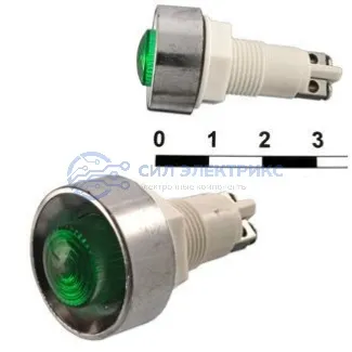 фото Лампочка неоновая в корпусе N-836-G 220VAC