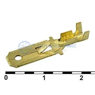 фото Клемма ножевая неизолированная DJ611-6.3A