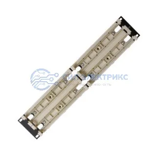 фото Кросс-панель 200-парная, тип 110, 19", 2U (без коннекторов) REXANT