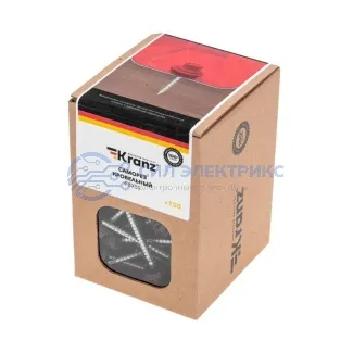 фото Саморез кровельный 4,8х50, окрашенный RAL 3005, короб (150 шт/уп) KRANZ