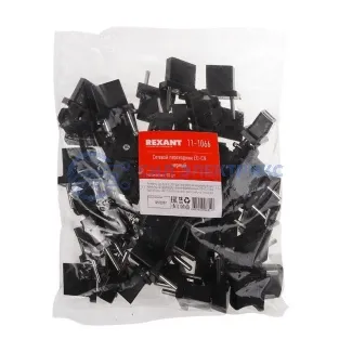 фото Сетевой переходник EU-CN черный REXANT