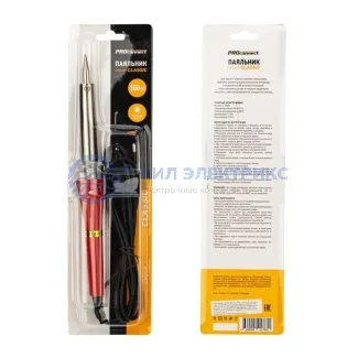 фото Паяльник долговечное жало, серия Classic, 100Вт, 230В, блистер PROconnect