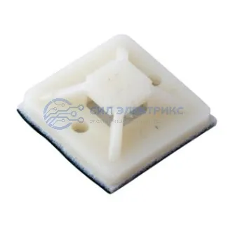 фото Площадка самоклеящаяся REXANT 25х25 мм, белая, упаковка 10 шт.