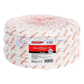 фото Кабель для пожарной сигнализации КПСВВнг(А)-LSLTx 1x2x1,50мм², бухта 200м REXANT
