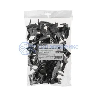 фото Крепеж-клипса для монтажного пистолета Ø32 мм, черная REXANT