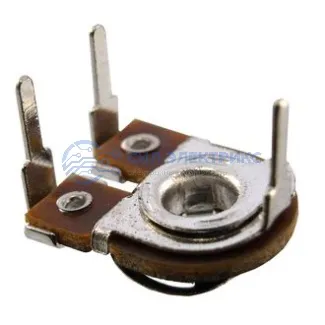 фото Резистор подстроечный SH-085, 5 кОм, однооборотный, корпус СП3-38Б