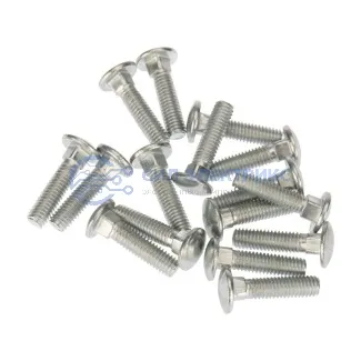 фото Болт мебельный KRANZ DIN 603, 6х25, короб (50 шт./уп.)