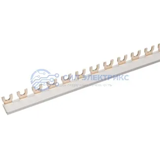 фото Шина соединительная типа FORK вилка 1Р 63 А 1 м (20 шт/уп) REXANT