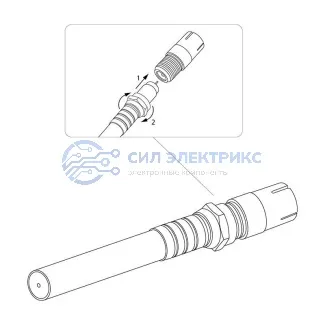 фото Переходник гнездо F-гнездо TV PROconnect
