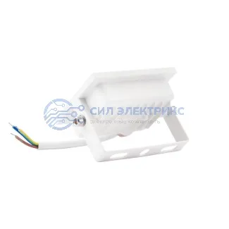 фото Прожектор светодиодный СДО 10Вт 800Лм 5000K нейтральный свет, белый корпус