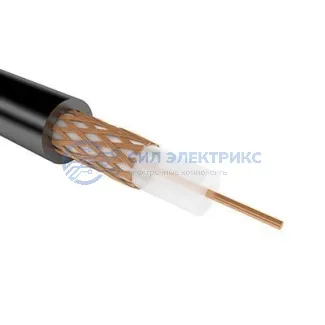 фото Кабель коаксиальный Кабель коаксиальный РК 75-4-15, 200 м, черный, REXANT