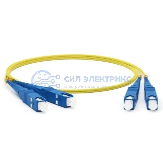 фото Патч-корд оптический соединительный (SM), 9/125 (OS2), SC/UPC-SC/UPC, (Duplex), LSZH, 3м