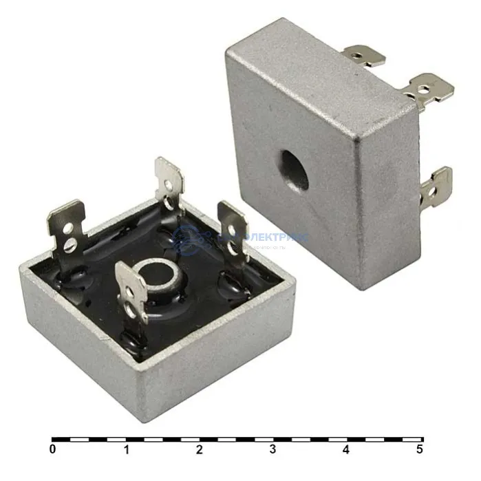 Диодный мост KBPC5010 50A 1000V (MB5010) фото Диодный мост KBPC5010 50A 1000V (MB5010)