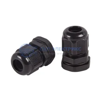 фото Кабельный ввод PG-13,5 (6-12 мм) черный