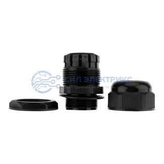 фото Кабельный ввод Кабельный ввод MG-32 (25-18 мм) черный 2 шт. REXANT