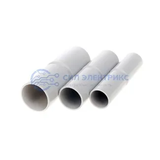 фото Муфта соединительная для трубы ø 32, серая IP44 (25 шт./уп.) REXANT